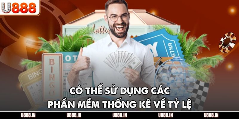 Có thể sử dụng các phần mềm thống kê về tỷ lệ